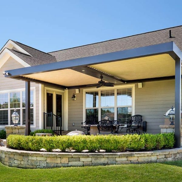 Terraces with Compact Shade Structures